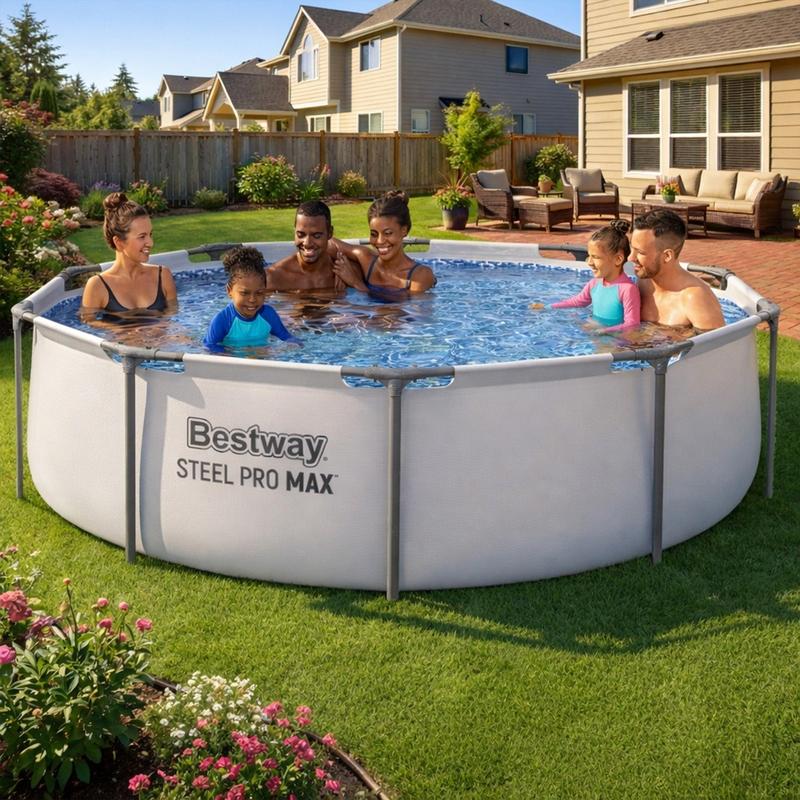 Steel Frame Round Above Ground Pool